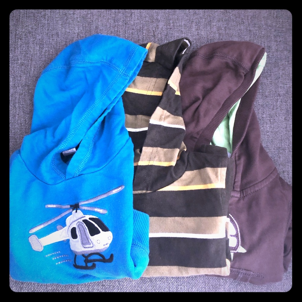 3 Gymboree Boys Sweatshirts 3-6 months